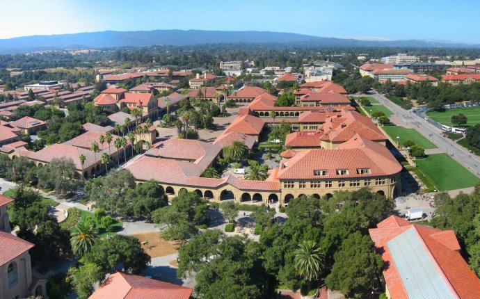 Stanford University aerial
