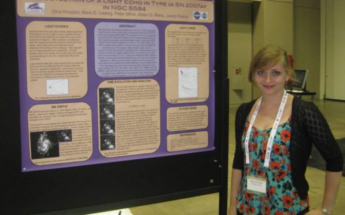 Dina Drozdov, Astrophysics PhD