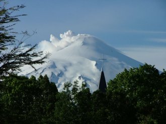 (Villarrica) volcano, Chile